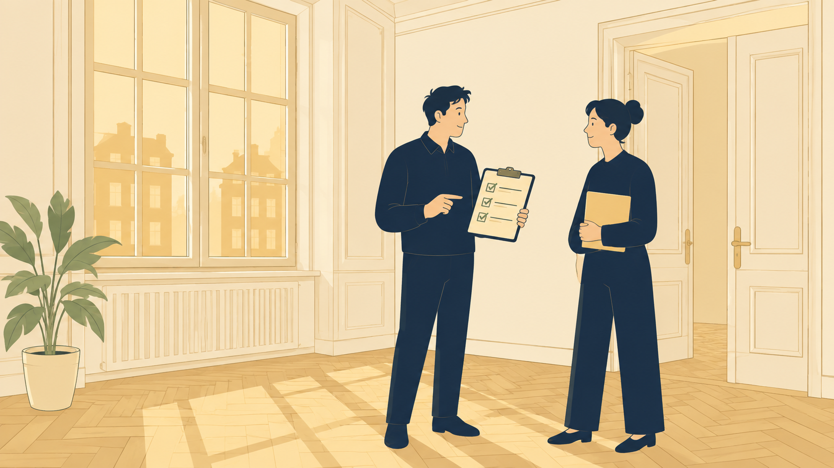 The German apartment viewing: what actually happens